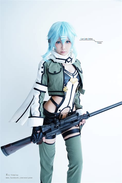 Sinon Cosplay from Sword Art Online